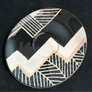 4/$24 90s Sango The Larry Laslo Collection in Dimension Oval Saucer Plate